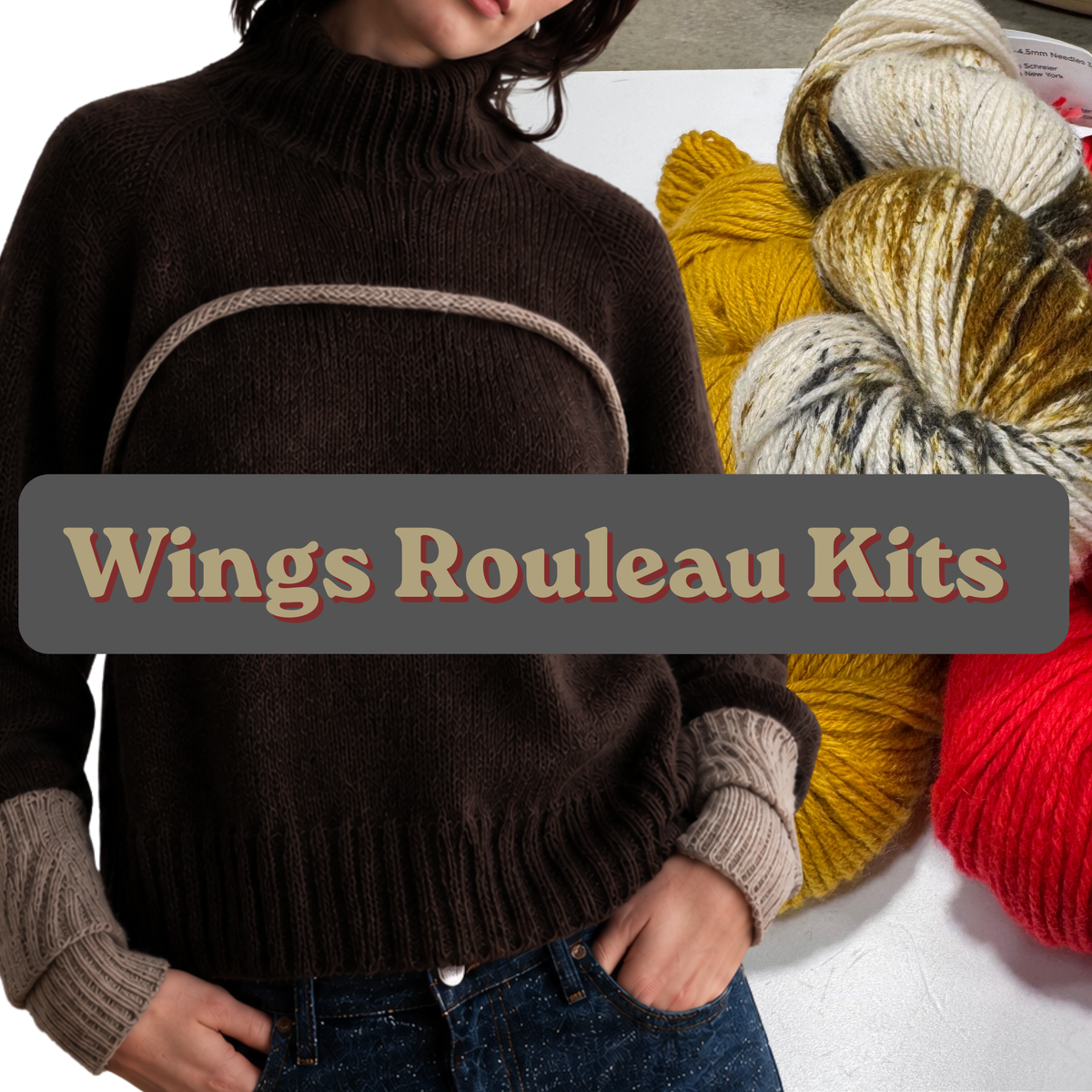 Wings Rouleau Sweater Kit