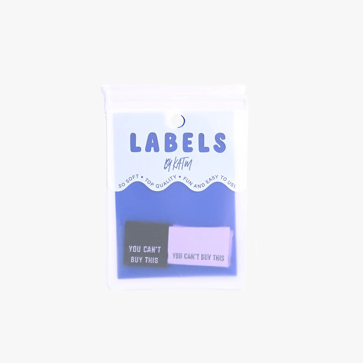 "You Can't Buy This" Woven Labels 6 Pack