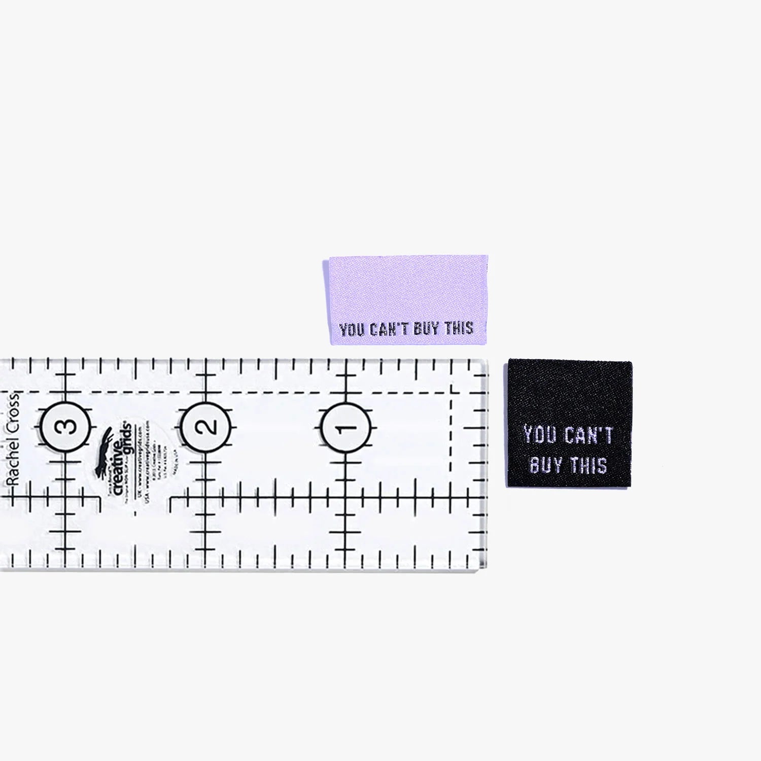 "You Can't Buy This" Woven Labels 6 Pack