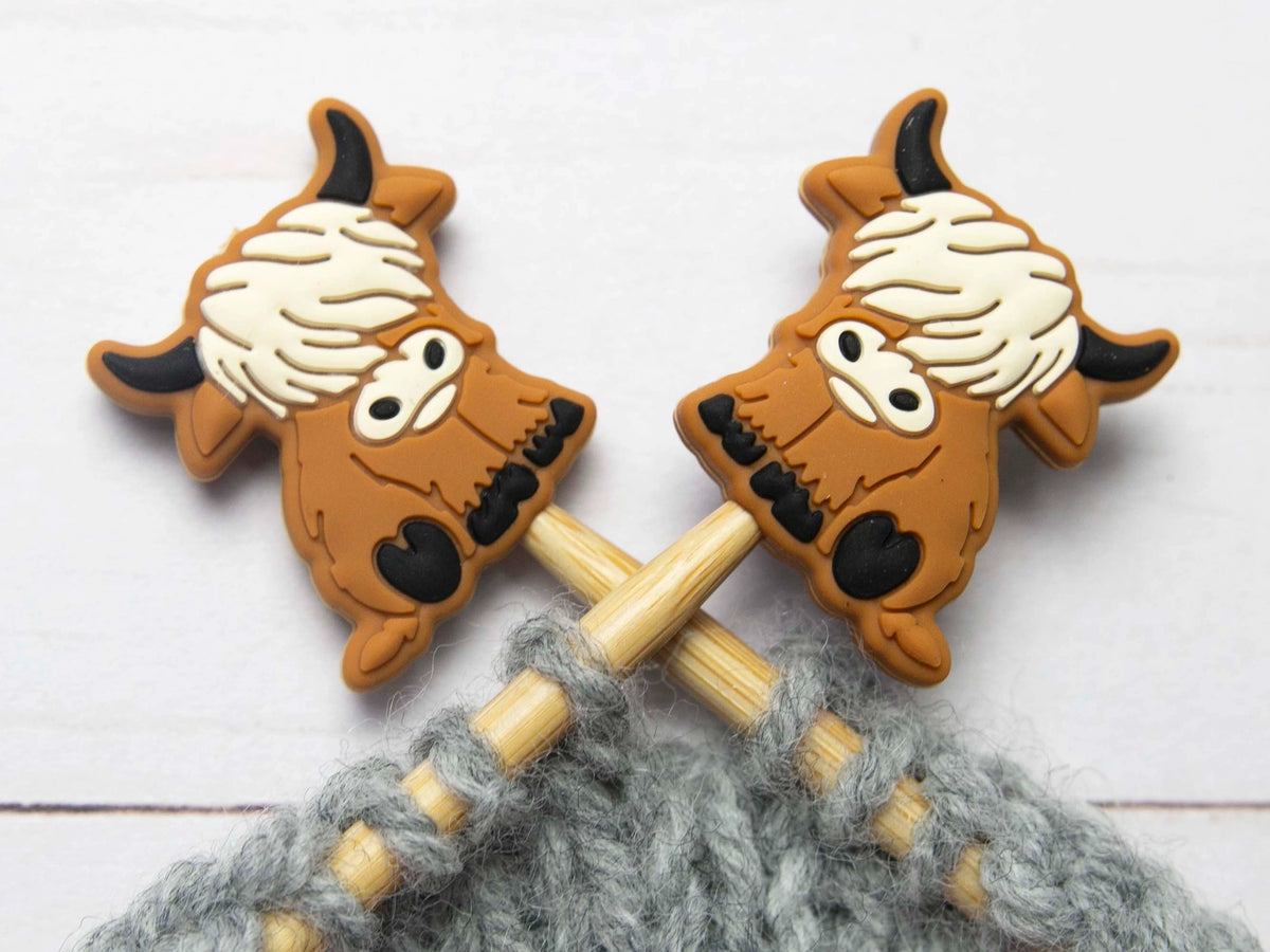 Highland Cow (Coo) Stitch Stoppers