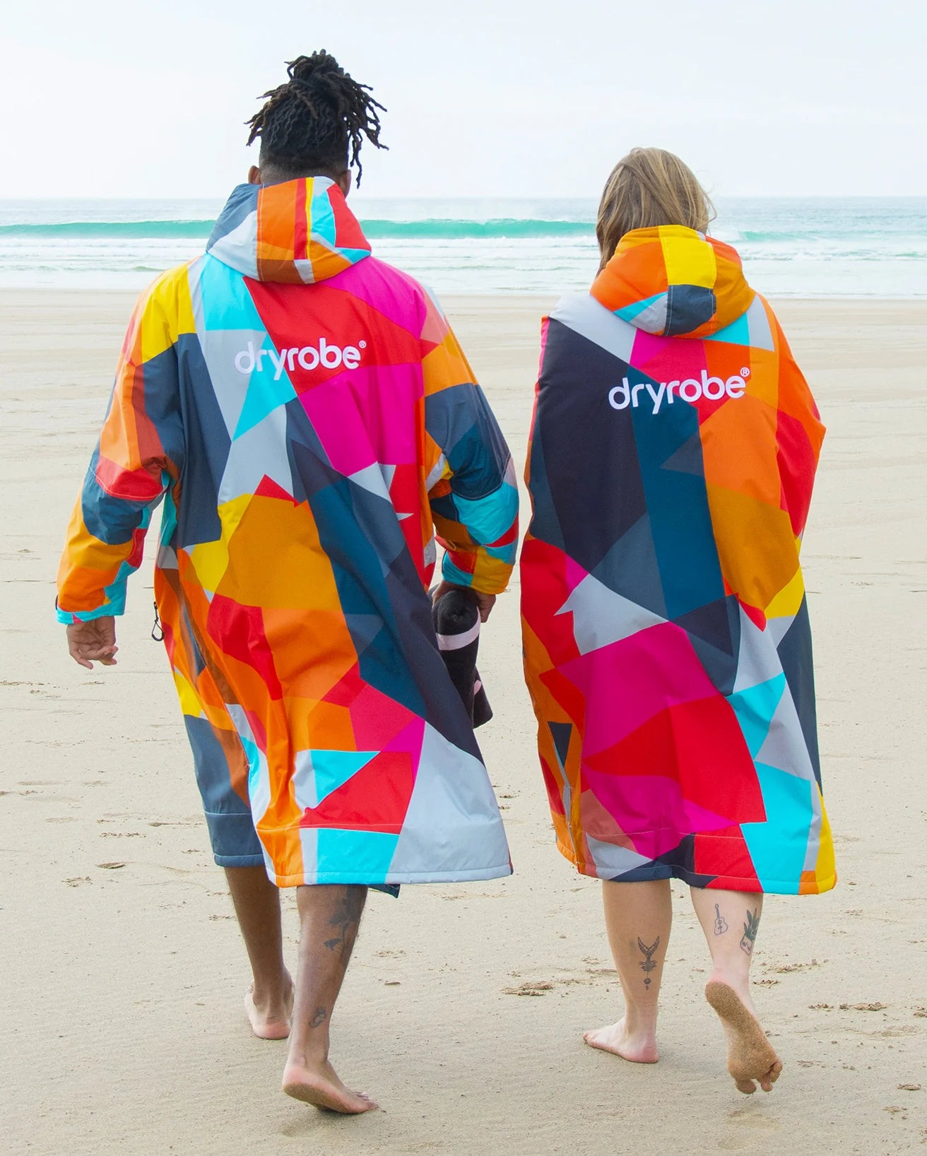 Limited Edition Abstract Dryrobe – Just One More Row