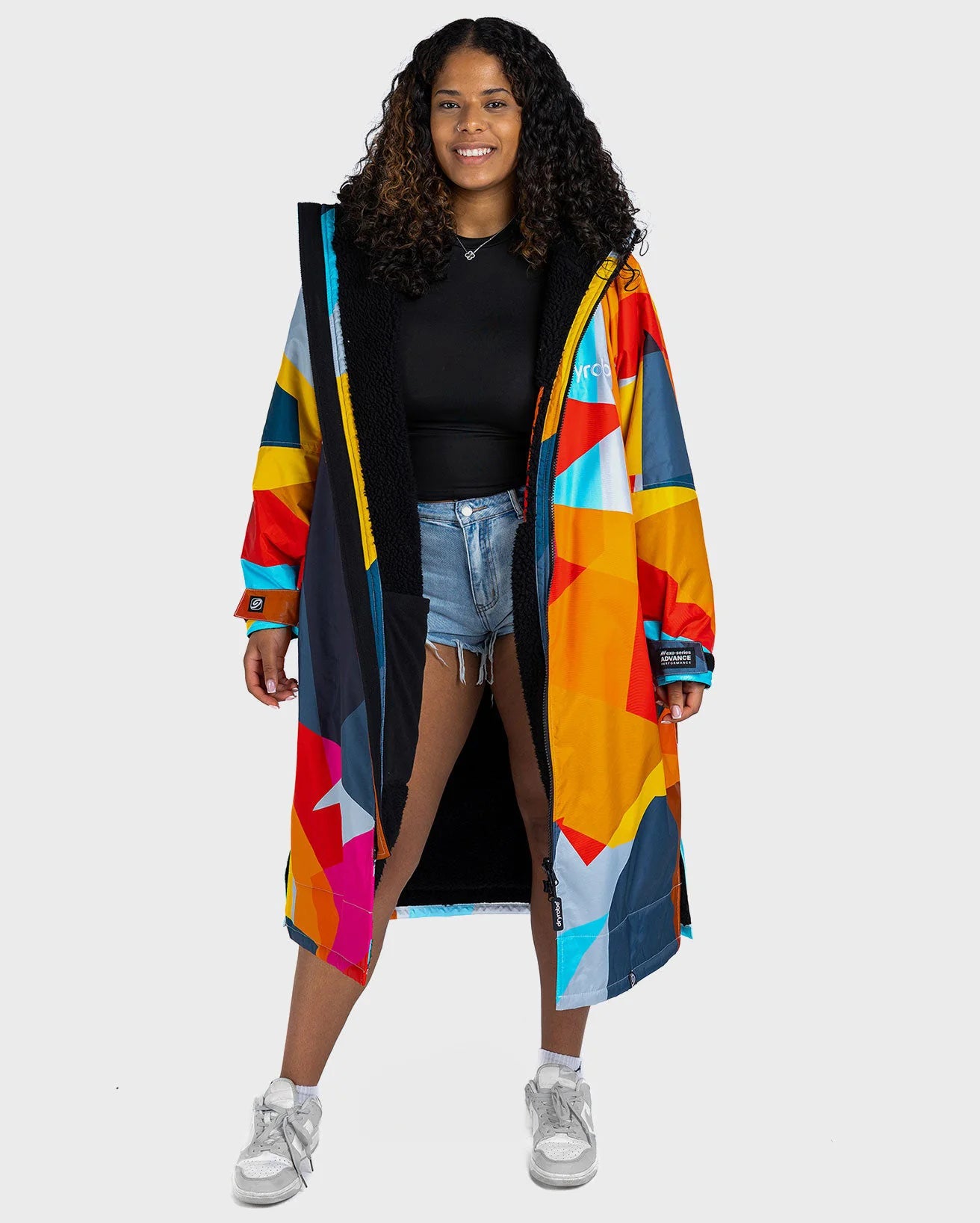 Limited Edition Abstract Dryrobe – Just One More Row