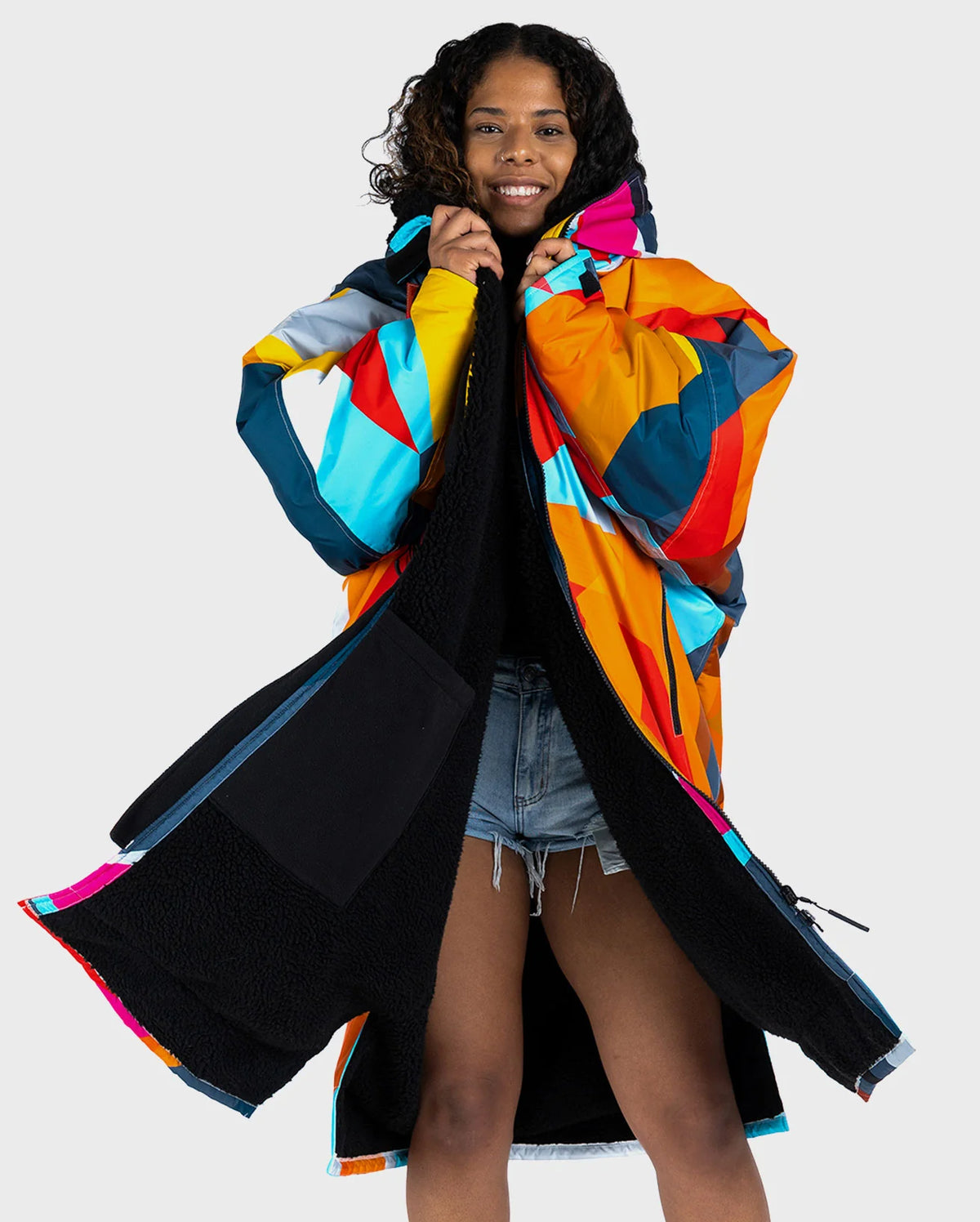 Limited Edition Abstract Dryrobe – Just One More Row