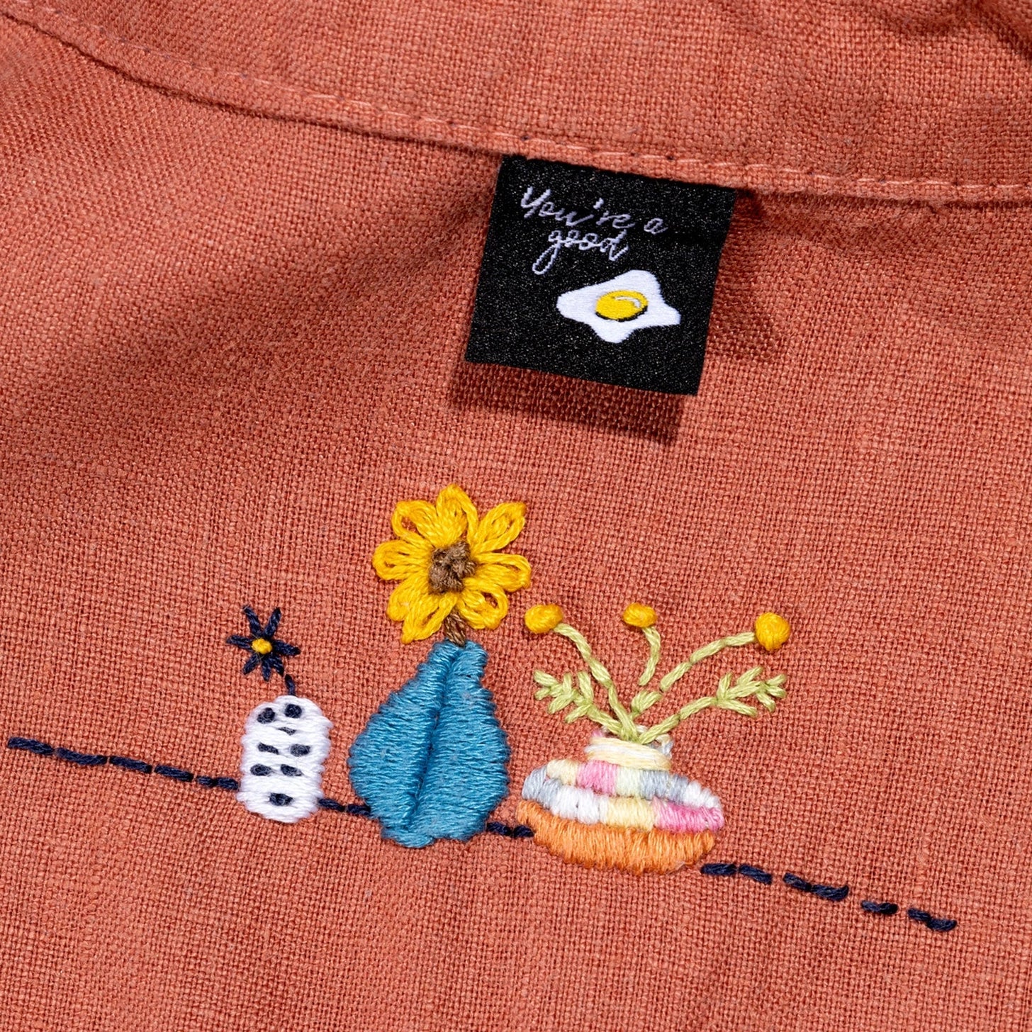 "You're A Good Egg" Woven Labels 6 Pack