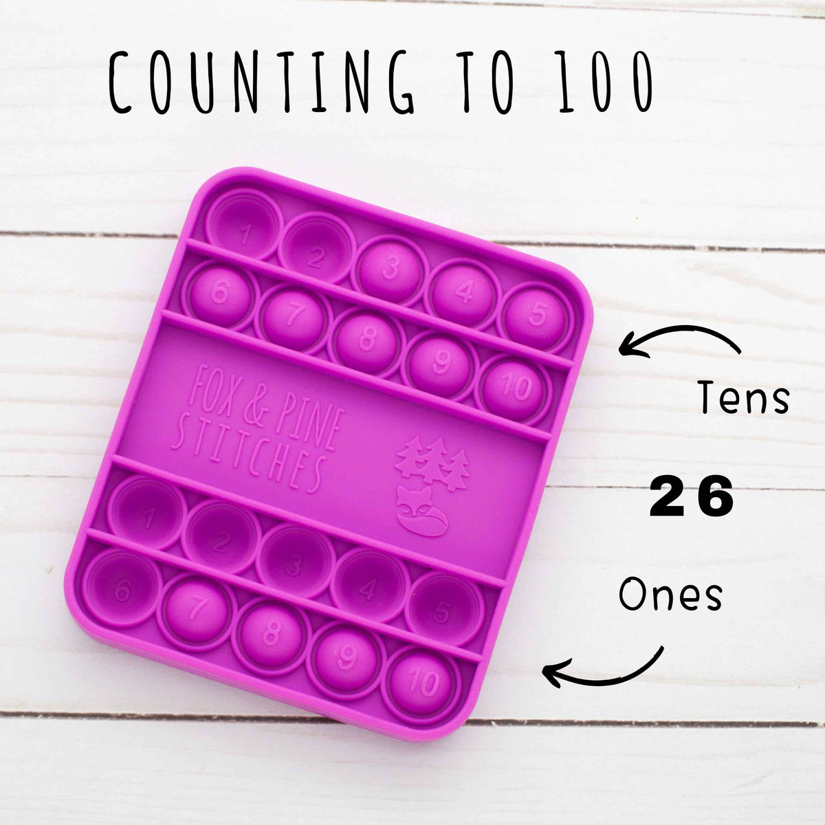 Colorful Row Counters | Knitting & Crochet Notions and Tools Fox & Pine Stitches