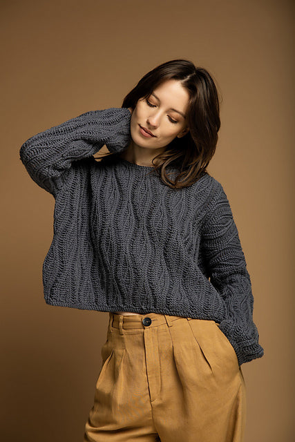 Nordic Textures in Crochet Garments by Linda Skuja