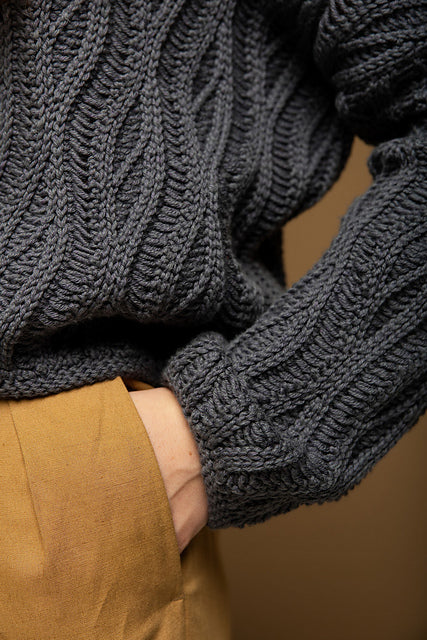 Nordic Textures in Crochet Garments by Linda Skuja