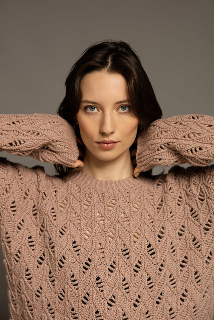 Nordic Textures in Crochet Garments by Linda Skuja