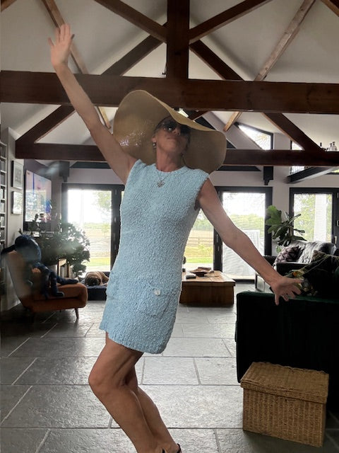 Fanny Dress with Cotton Waves