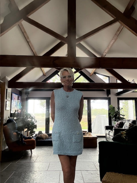 Fanny Dress with Cotton Waves