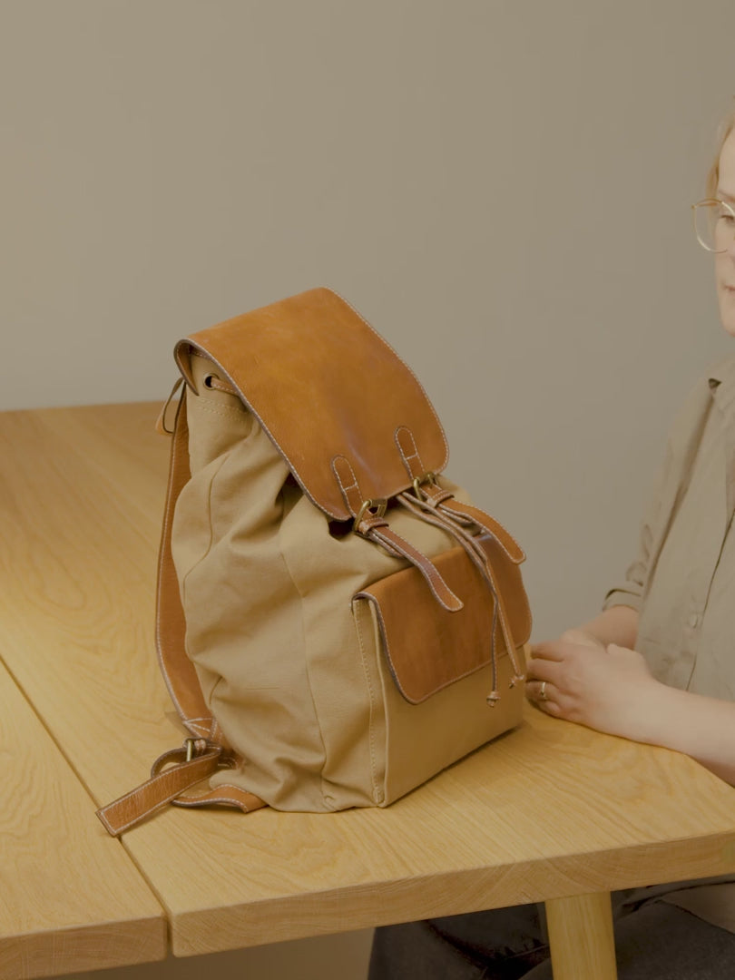 Project 55 Knitter's Backpack by Re:Designed