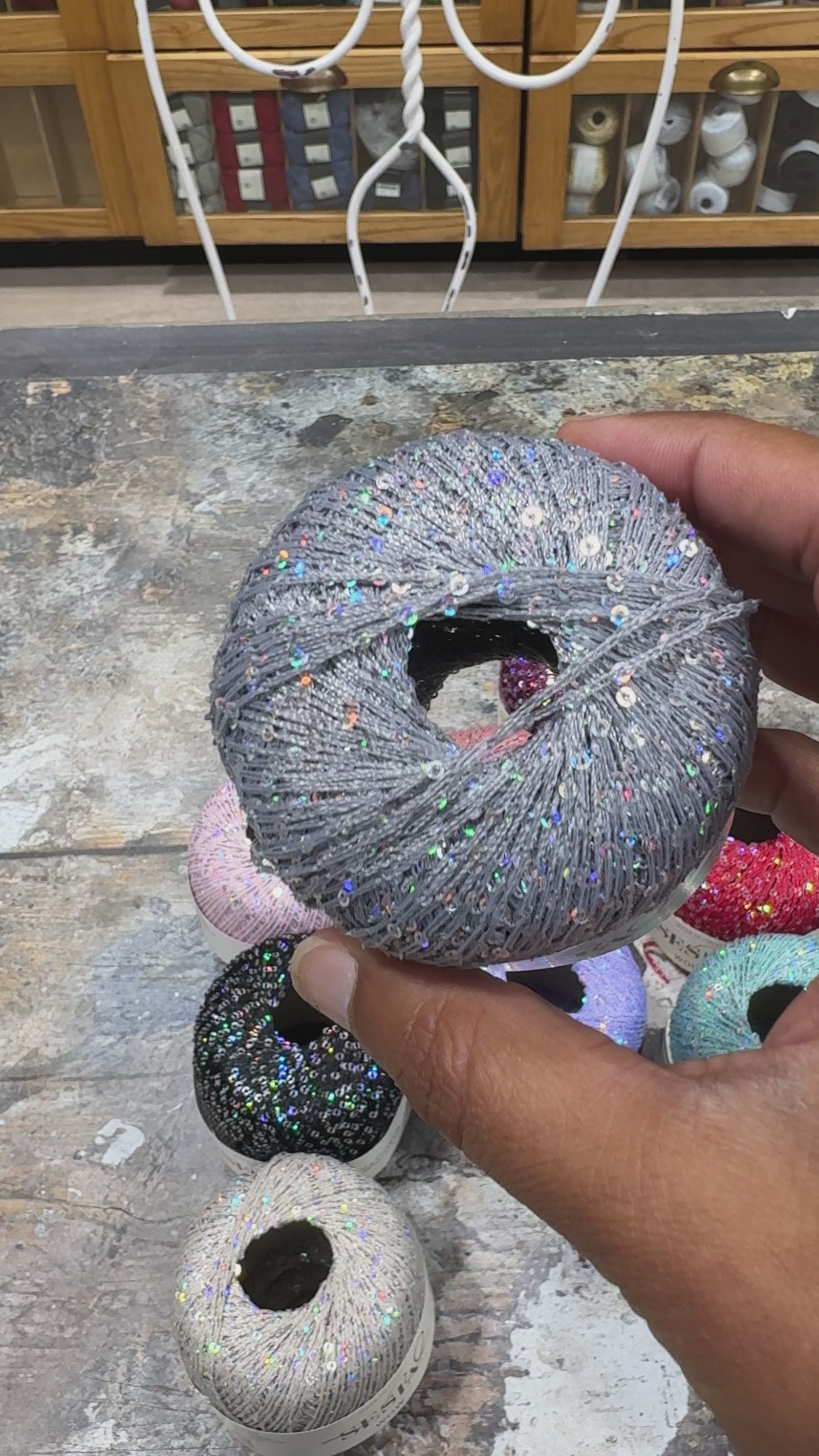 WOW Sequin Yarn