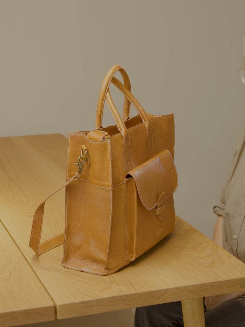 Project 43 Knitting Tote by Re:Designed