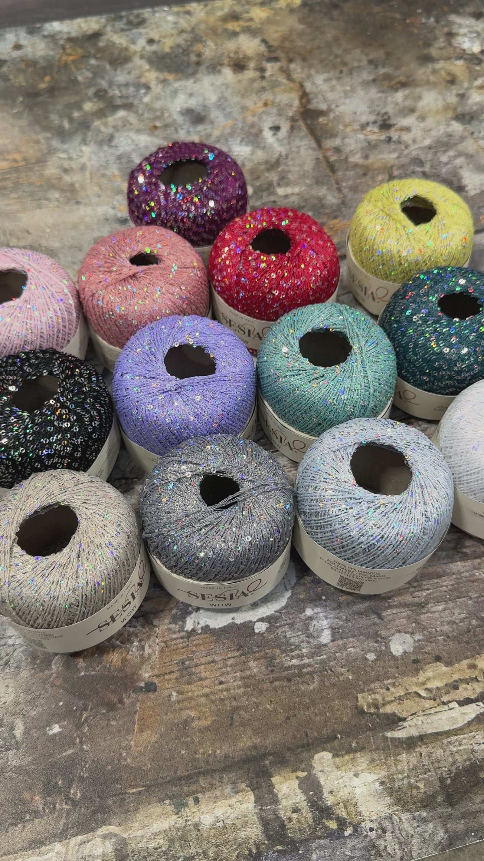 WOW Sequin Yarn