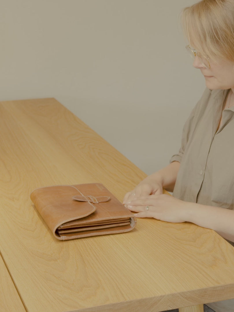 Project 18 Concertina Circular Needle Case by Re:Designed