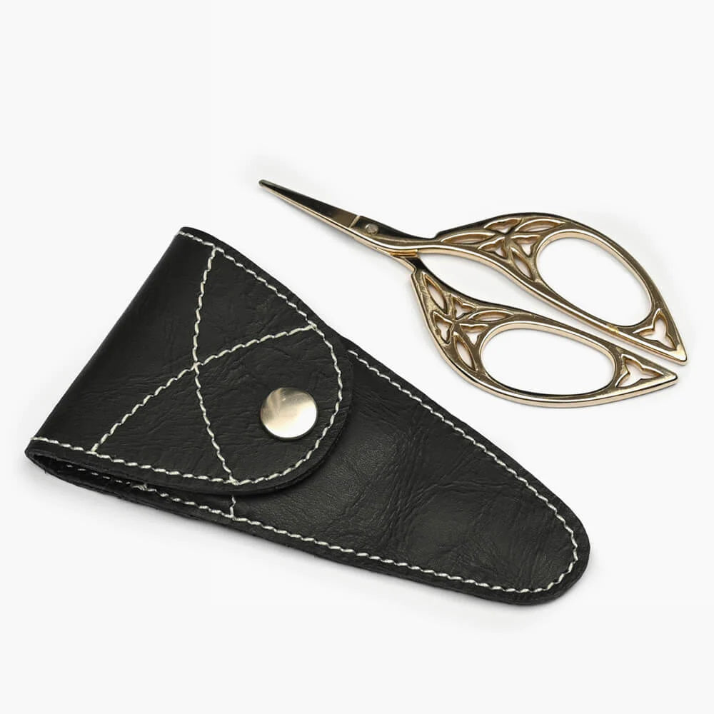 Scissors with Leather Case by Lantern Moon Lantern Moon