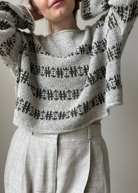 Seoul Blouse Kit by aegyoknits