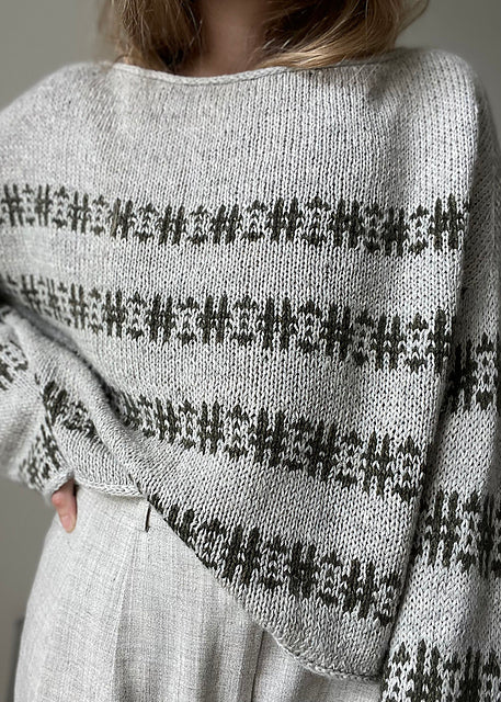 Seoul Blouse Kit by aegyoknits