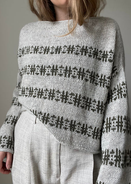 Seoul Blouse Kit by aegyoknits