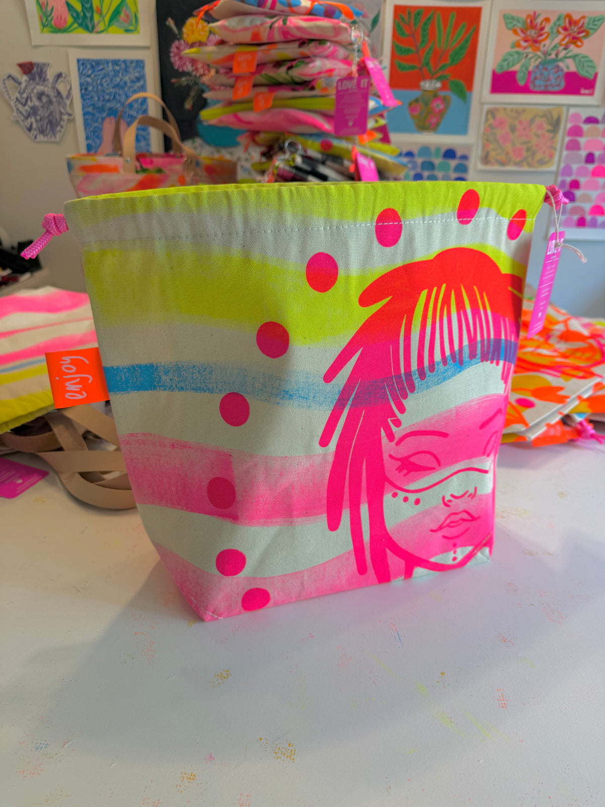 Drawstring Project Bag