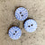 18mm - Cornflower Blue with Dots TextileGarden