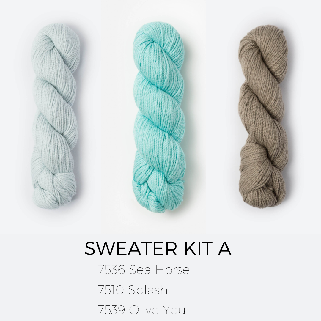 Sweater Sweater Kit Blue Sky Fibers