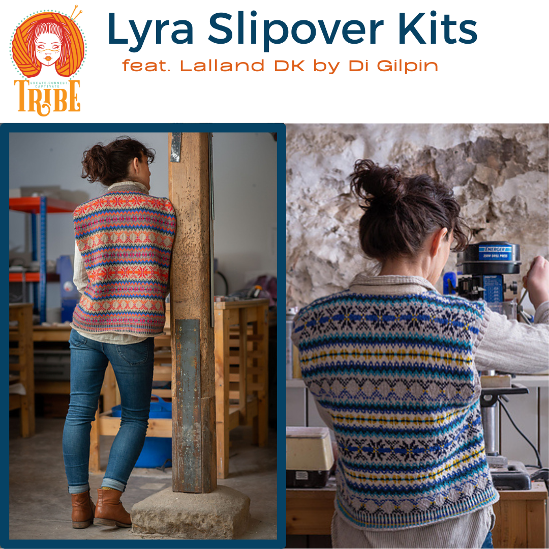 Lyra Fair Isle Slipover Kit Di Gilpin