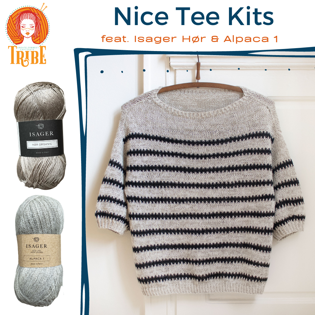 Nice Top Kit by Anne Ventzel - Isager Yarns Isager