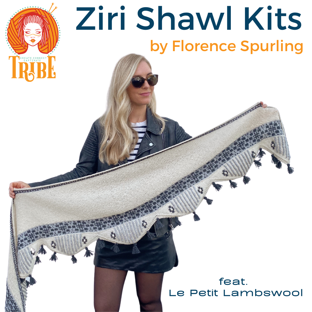 Isla Shawl Kits by Astrid Troland Biches & Bûches