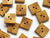 20mm - Square Wood Buttons TextileGarden