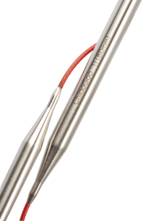 23cm (9") Chiaogoo Fixed Circular Knitting Needles ChiaoGoo
