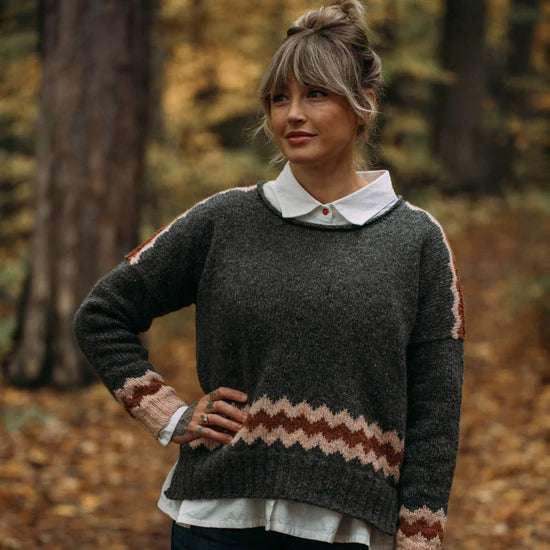 Andrea Mowry Zig Sweater Kit Biches & Bûches