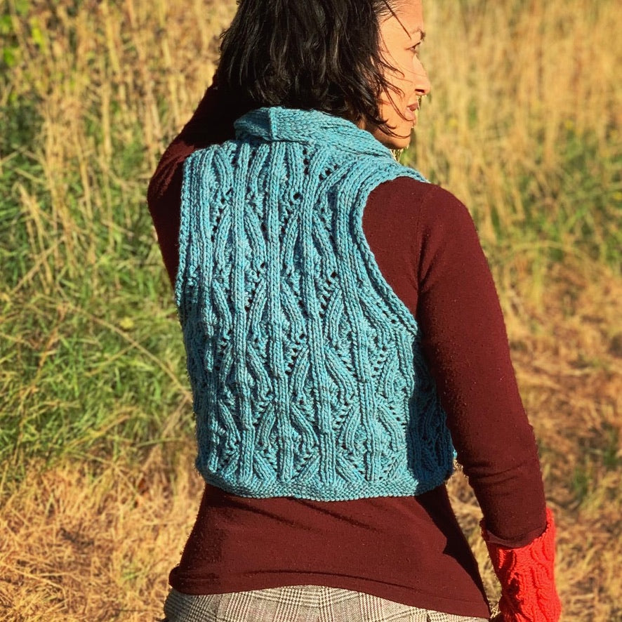 Arabesque Gilet Pattern Di Gilpin