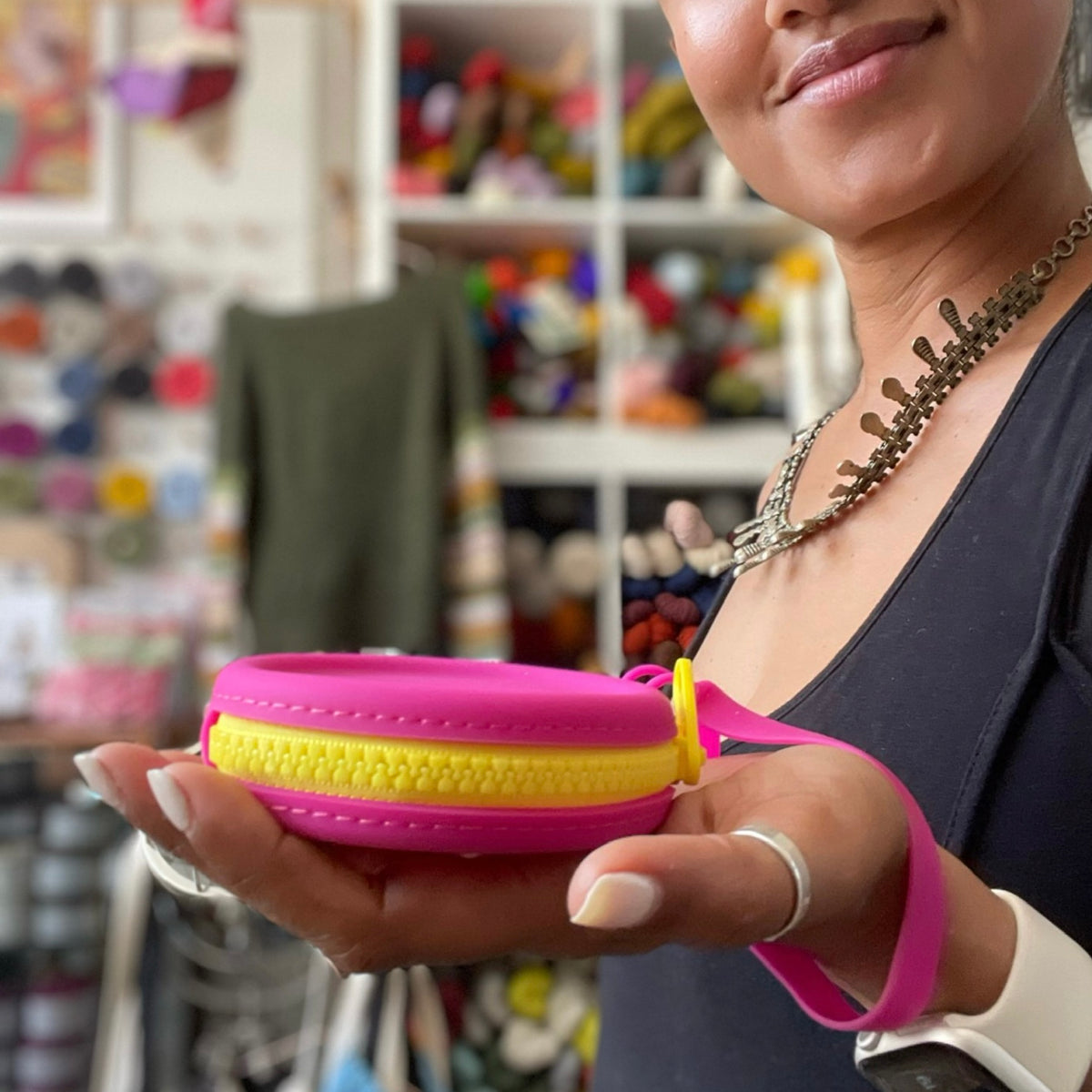 Silicone Stitch Holder Cords & Cases tribeyarns