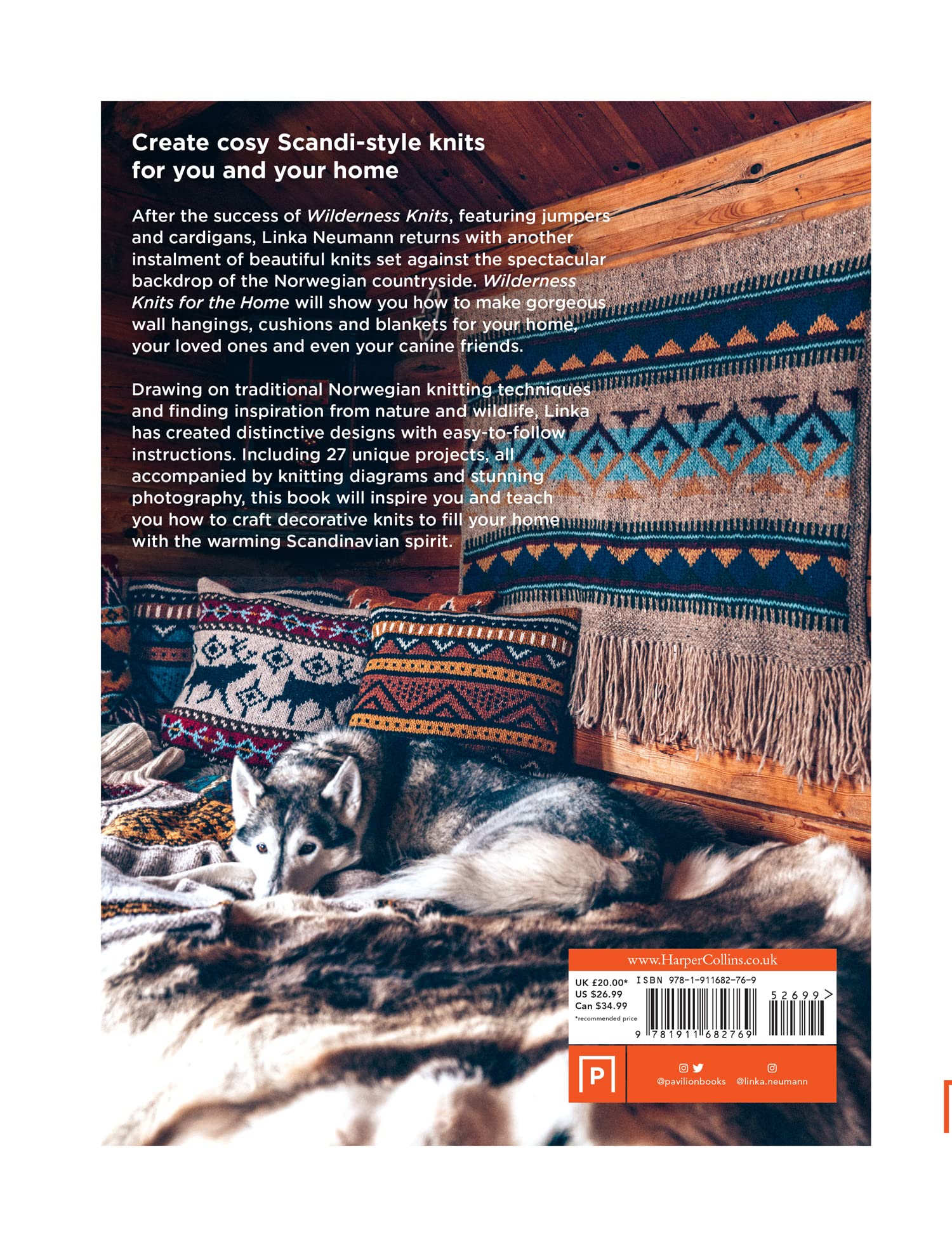 Wilderness Knits for the Home by Linka Neumann Pavillion Books