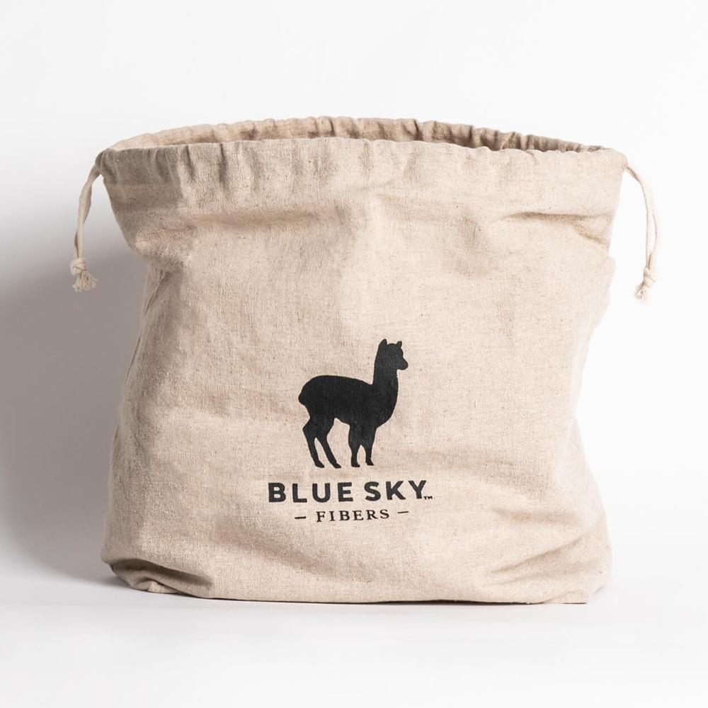 Blue Sky Fibers Drawstring Project Bag Blue Sky Fibers