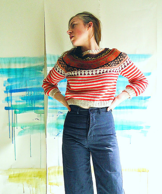 Trouville by Sophie Ochera KAL tribeyarns