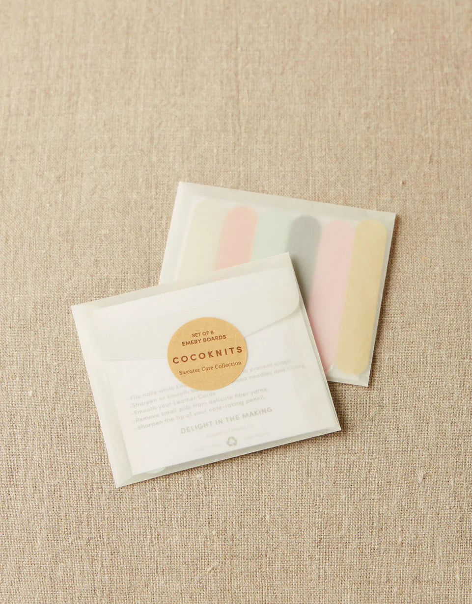 Cocoknits Emery Boards Cocoknits