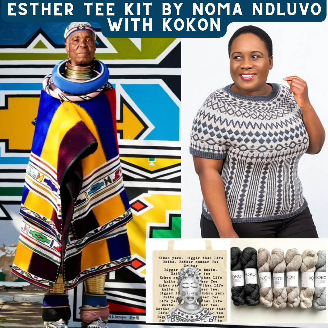 Esther Tee Kit by Noma Ndluvo with Kokon Kokon
