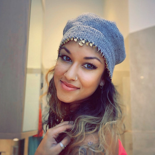 Handmade Tribal Brass Dangles - Small Spirals tribeyarns