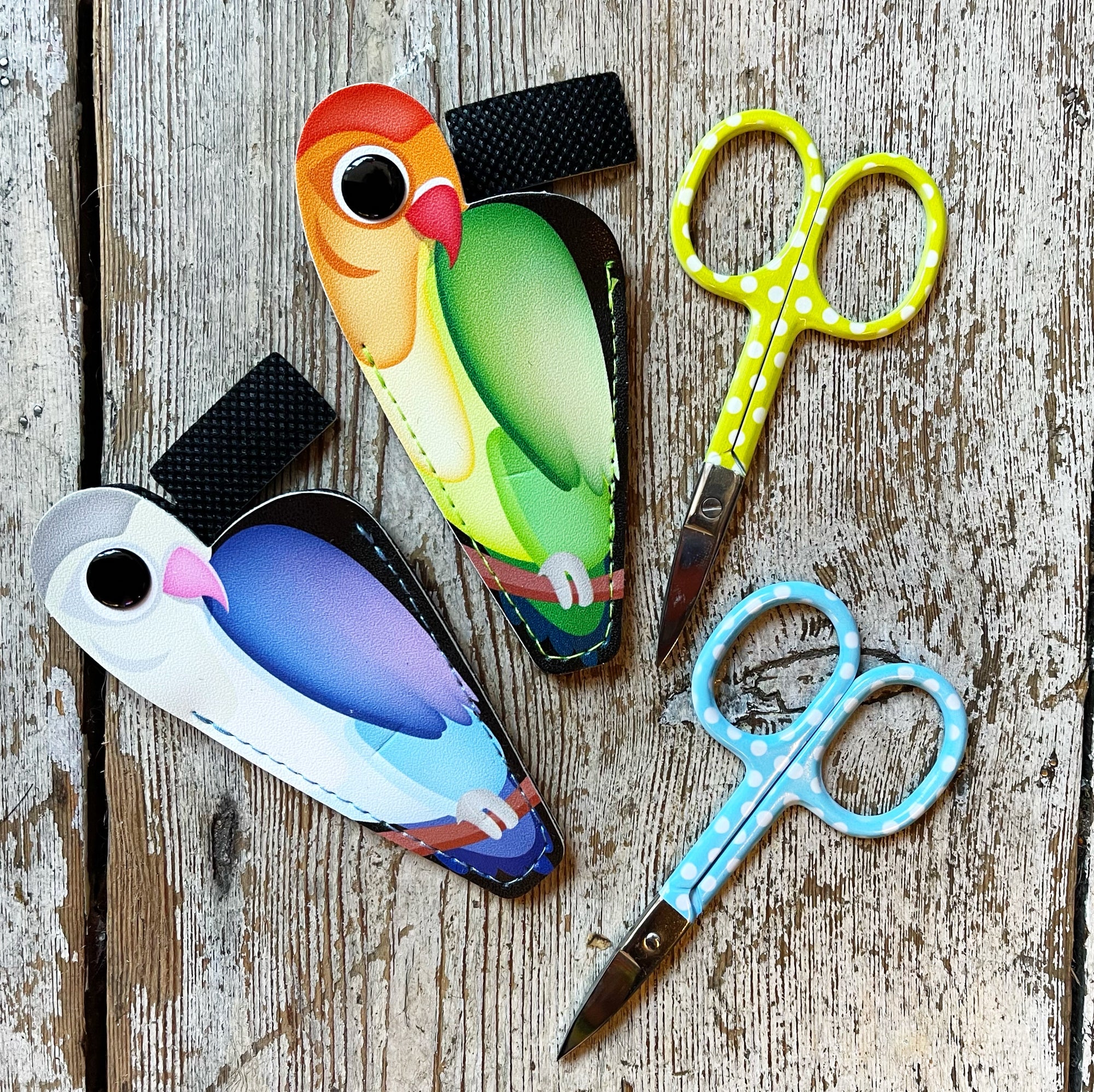 Parrot Scissors with Case tribeyarns