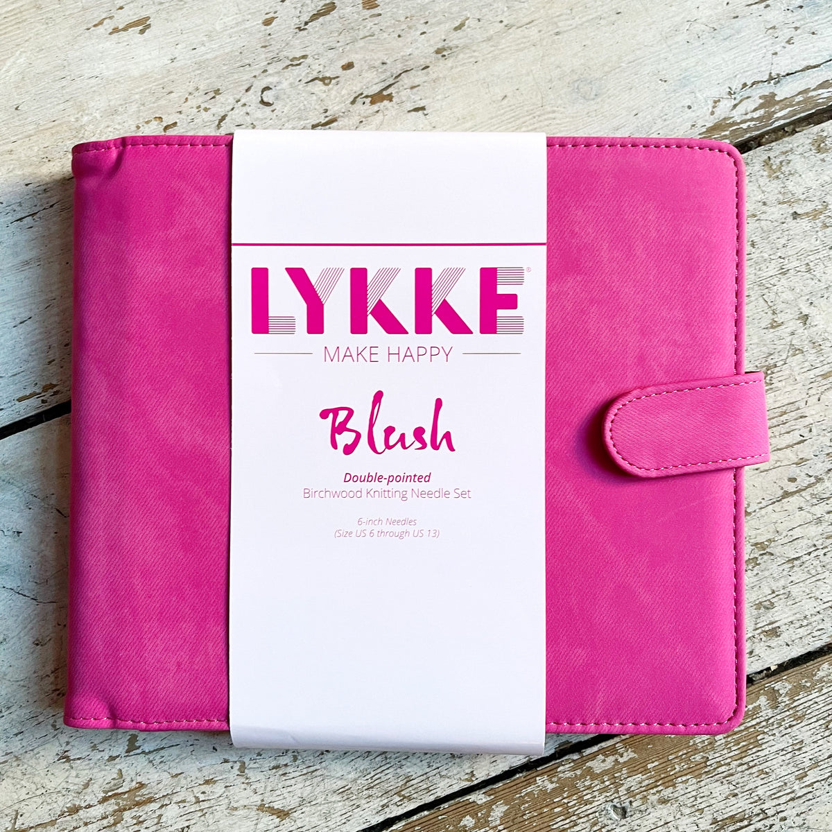 LYKKE BLUSH 6" DPN Set - Large (pink) LYKKE
