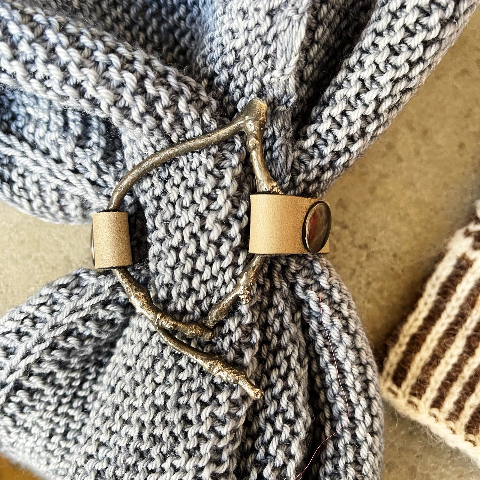 Twig Cuff & Shawl Pin JUL Designs