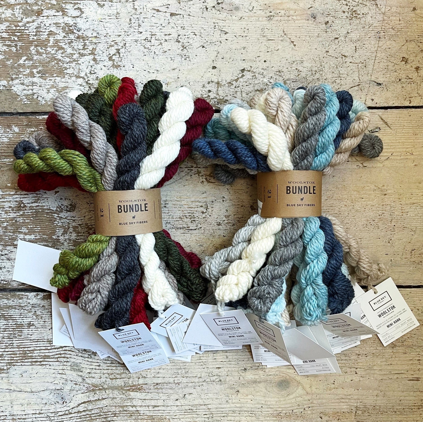 Woolstok Holiday Cheer Bundle Kits by Blue Sky | Tribe Yarns, London ...