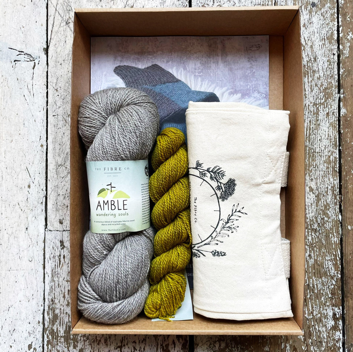One Sock Knitting Kit - Essential The Fibre Co