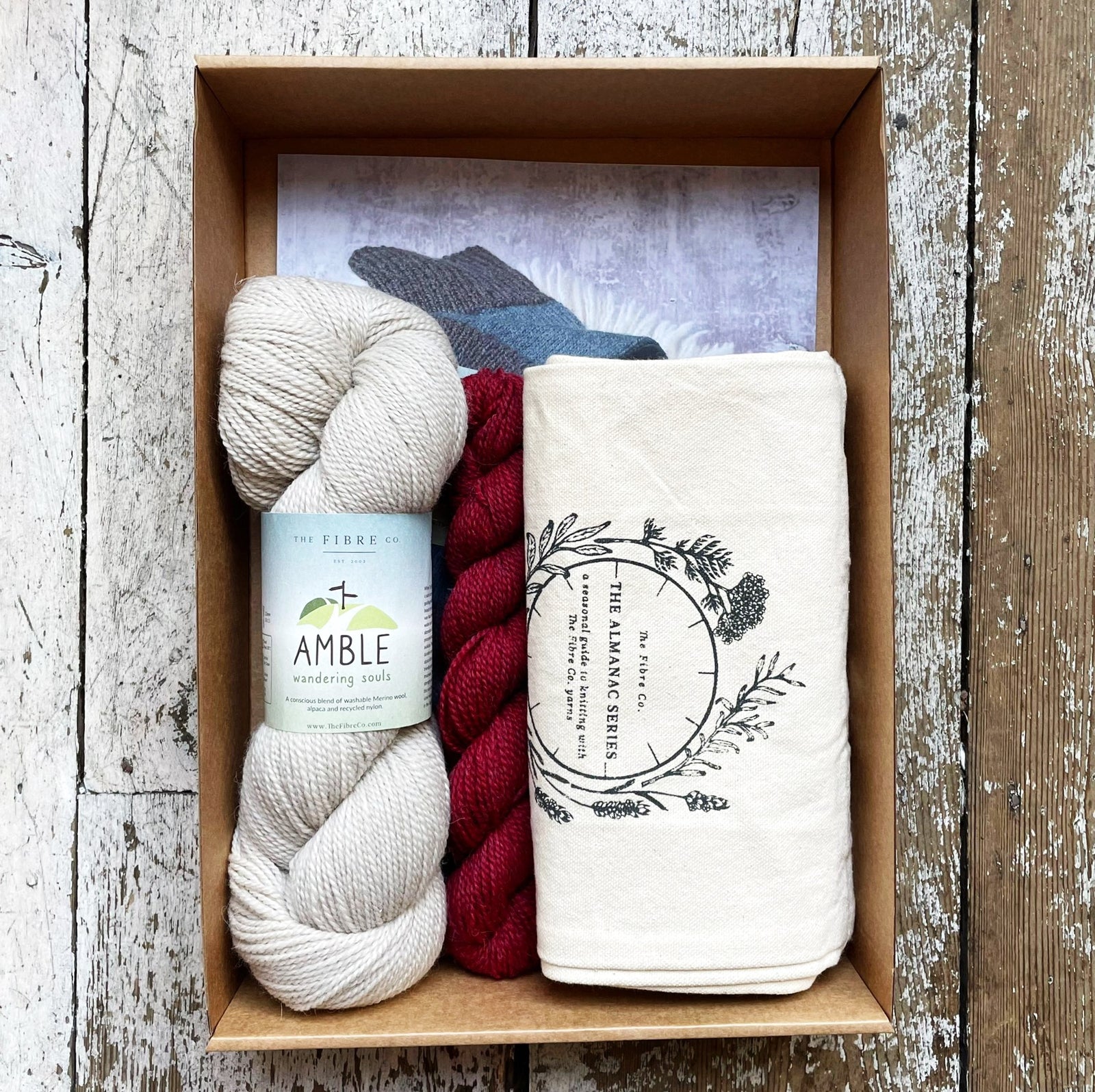 One Sock Knitting Kit - Essential The Fibre Co