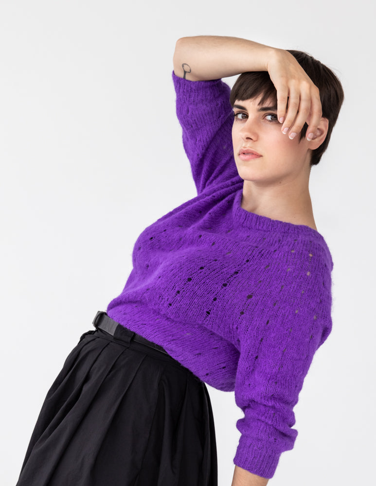 Kaskade Sweater Pattern KAOS Yarn