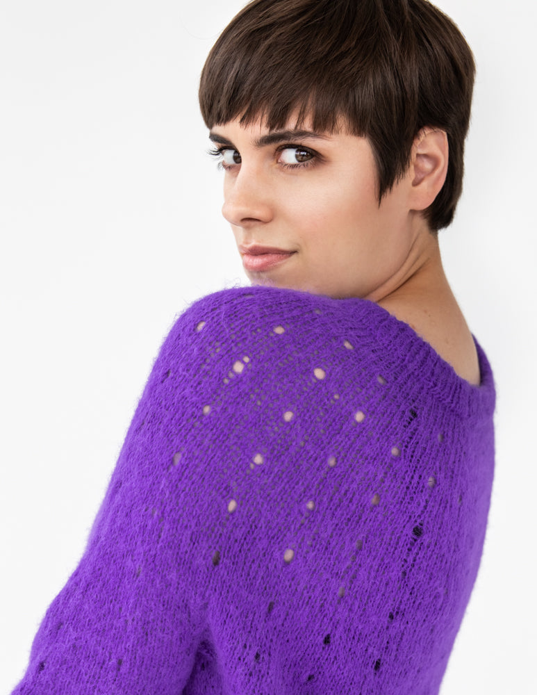 Kaskade Sweater Pattern KAOS Yarn