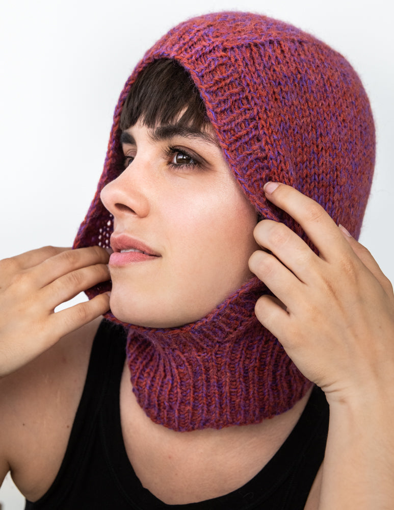 KISS Balaclava Pattern KAOS Yarn