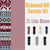 Richmond Hill Sweater Kit 21 - Lilac Bloom Blue Sky Fibers